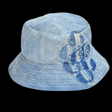 Load image into Gallery viewer, gallery dept g patch denim bucket hat
