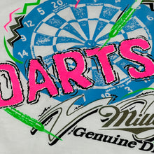Load image into Gallery viewer, early 90s miller genuine darts tee
