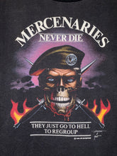Load image into Gallery viewer, 1988 mercenaries never die tee
