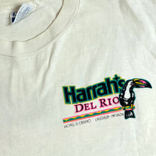 Load image into Gallery viewer, 90s harrahs del rio toucan tee
