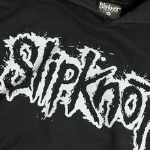 Load image into Gallery viewer, 2022 slipknot tour splatter logo tribal sleeves hoodie
