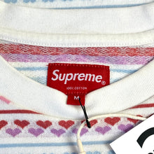 Load image into Gallery viewer, 2022 supreme hearts jacquard top
