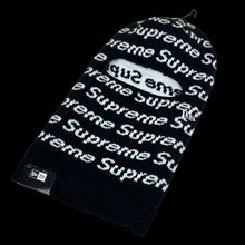 Load image into Gallery viewer, 2023 supreme new era repeat balaclava black
