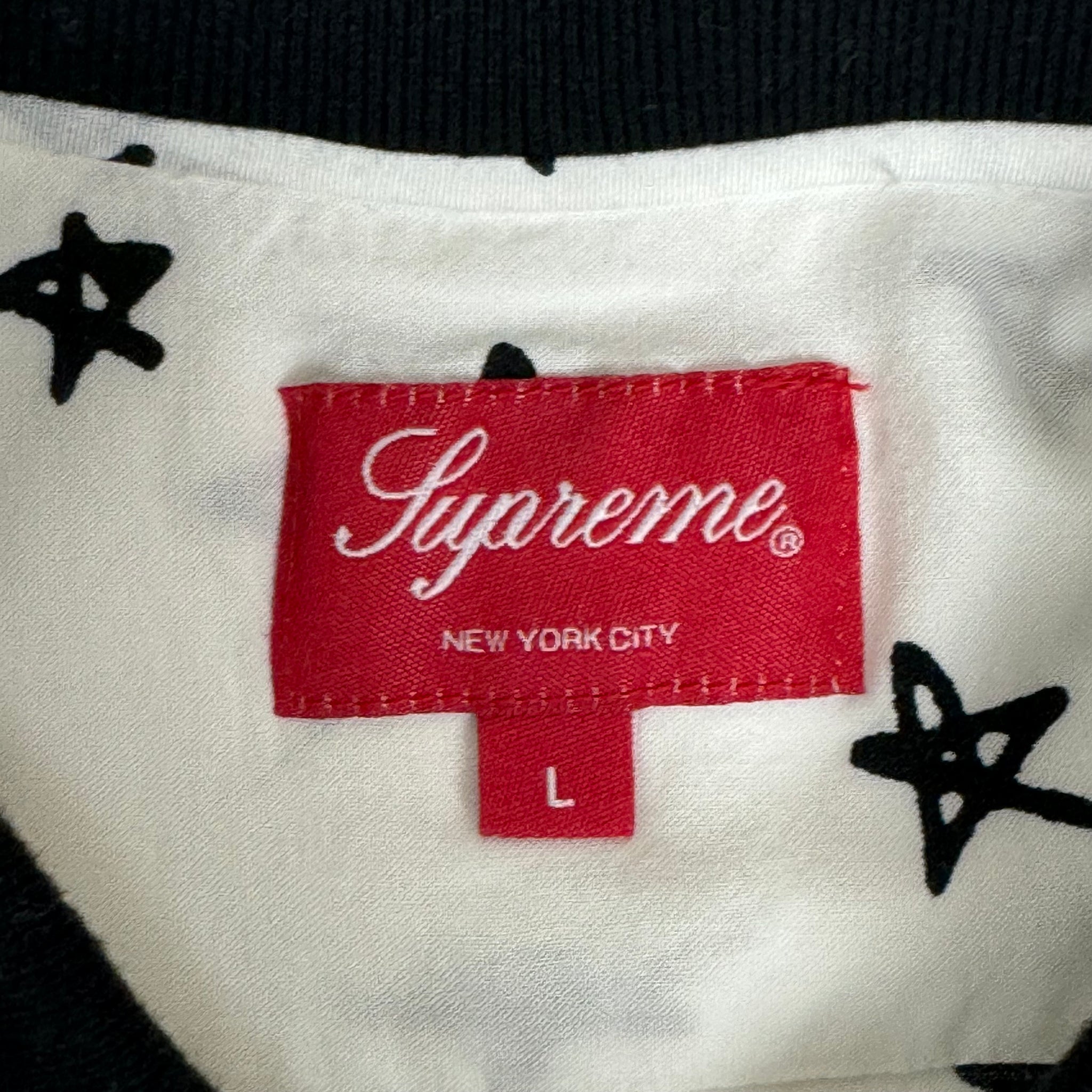 2018 supreme daniel johnston stars rayon white – change clothes