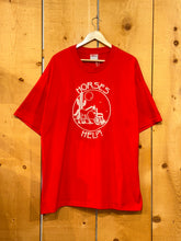 Load image into Gallery viewer, early 90s horses help puff print tee
