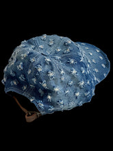 Load image into Gallery viewer, 2026 supreme hole punch rhinestone denim cap
