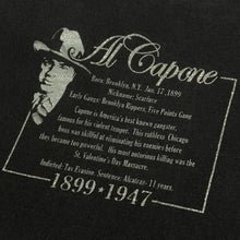 Load image into Gallery viewer, 2000s al capone gangster airbrush tee
