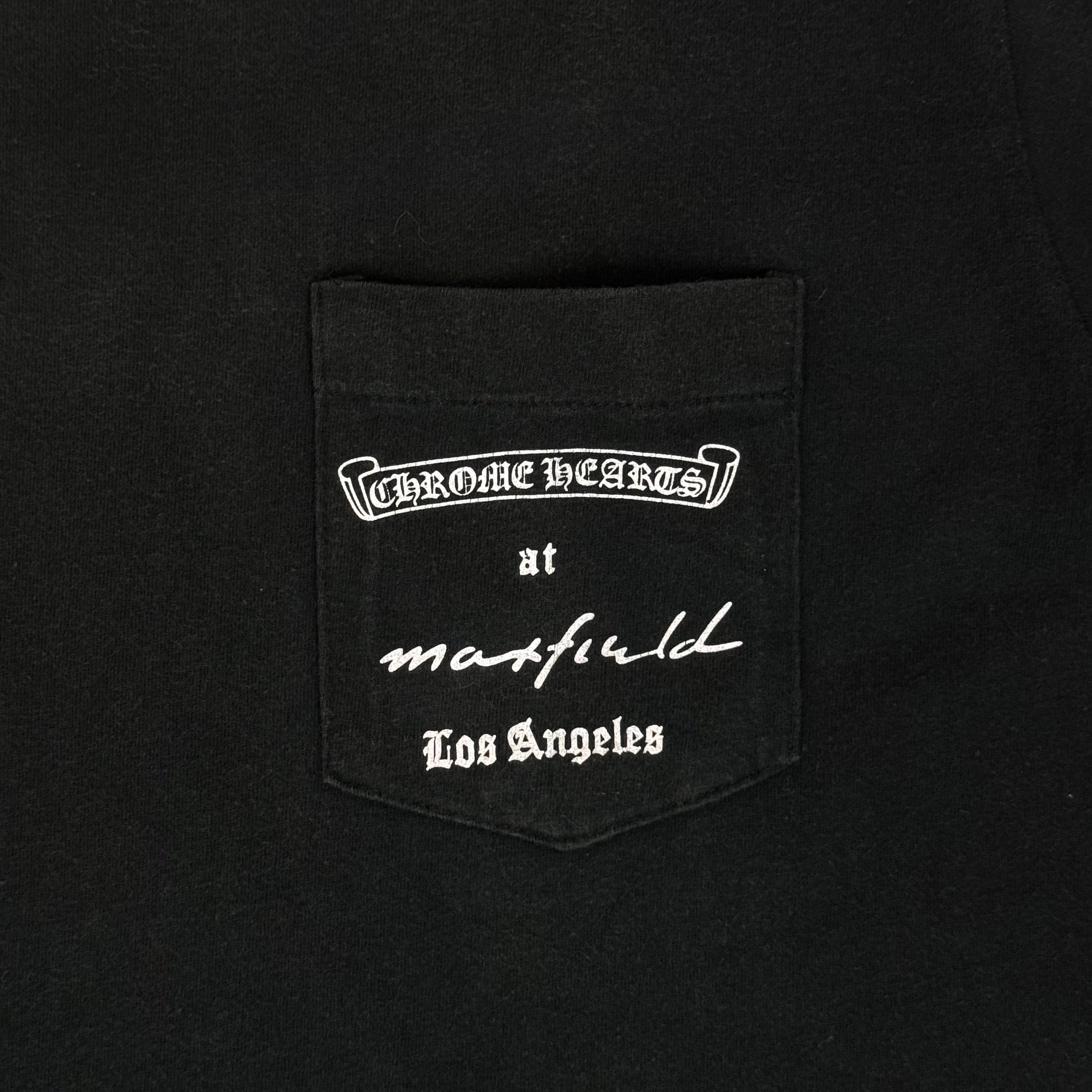 late 90s chrome hearts maxfield tee black – change clothes