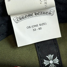 Load image into Gallery viewer, chrome hearts gas station 6 panel hat olive red
