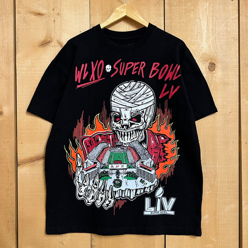 The Weeknd x Warren Lotas Super Bowl LV White Hoodie Sweatshirt