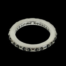 Load image into Gallery viewer, chrome hearts true fucking punk ring 3mm
