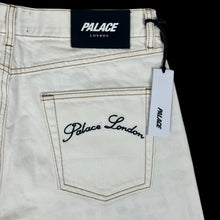 Load image into Gallery viewer, 2021 palace carp denim jeans white
