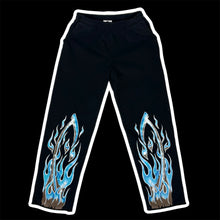 Load image into Gallery viewer, 2022 warren lotas airbrush scythe flame pants
