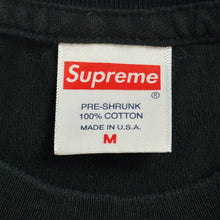 Load image into Gallery viewer, 2022 supreme wombat tee black
