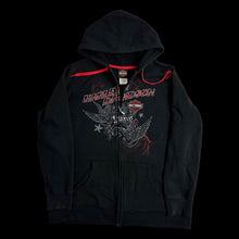 Load image into Gallery viewer, harley davidson tattoo style forever zip up hoodie
