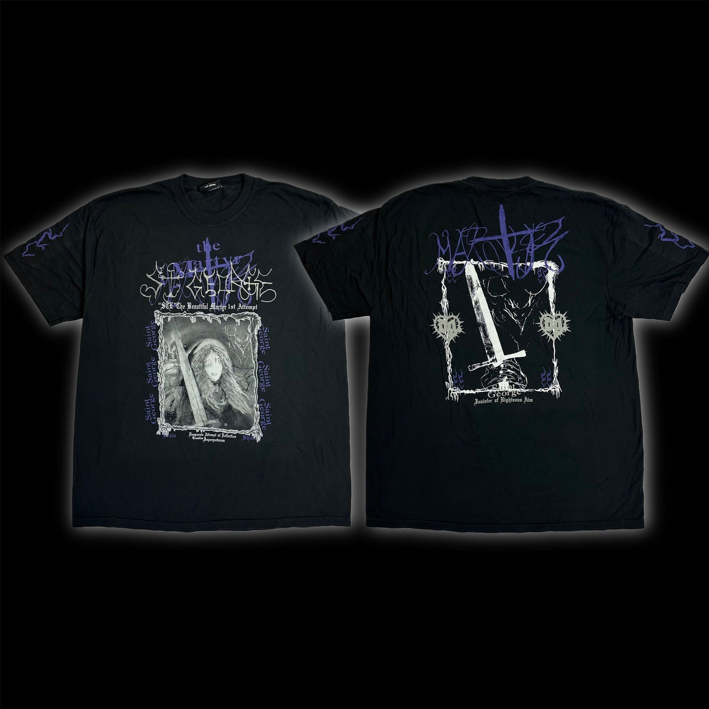 2025 drain gang bladee saint george tour tee