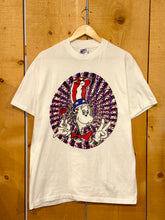 Load image into Gallery viewer, 90s grateful dead cat in the hat uncle sam tee
