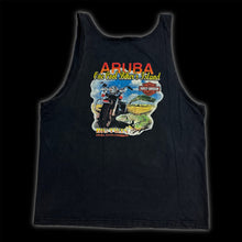 Load image into Gallery viewer, 2005 harley aruba caribbean map tank top
