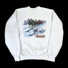 Load image into Gallery viewer, 1997 budweiser clydesdales dalmatian sweatshirt
