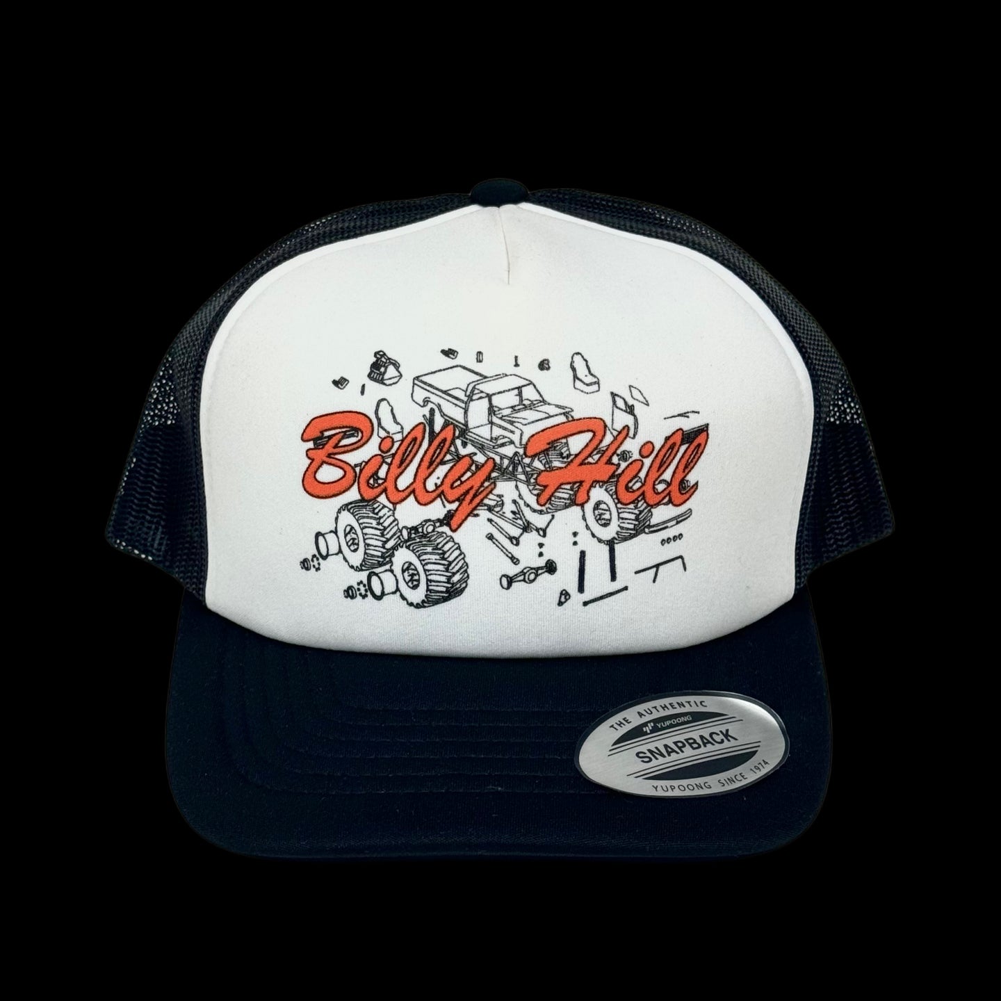 billy hill auto parts trucker hat