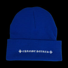 Load image into Gallery viewer, 2026 chrome hearts ch royal blue watch cap beanie
