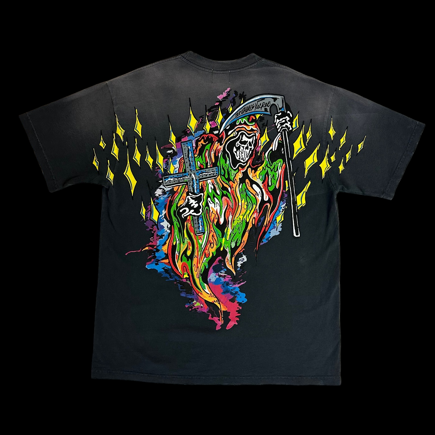 warren lotas brothers keeper tee black