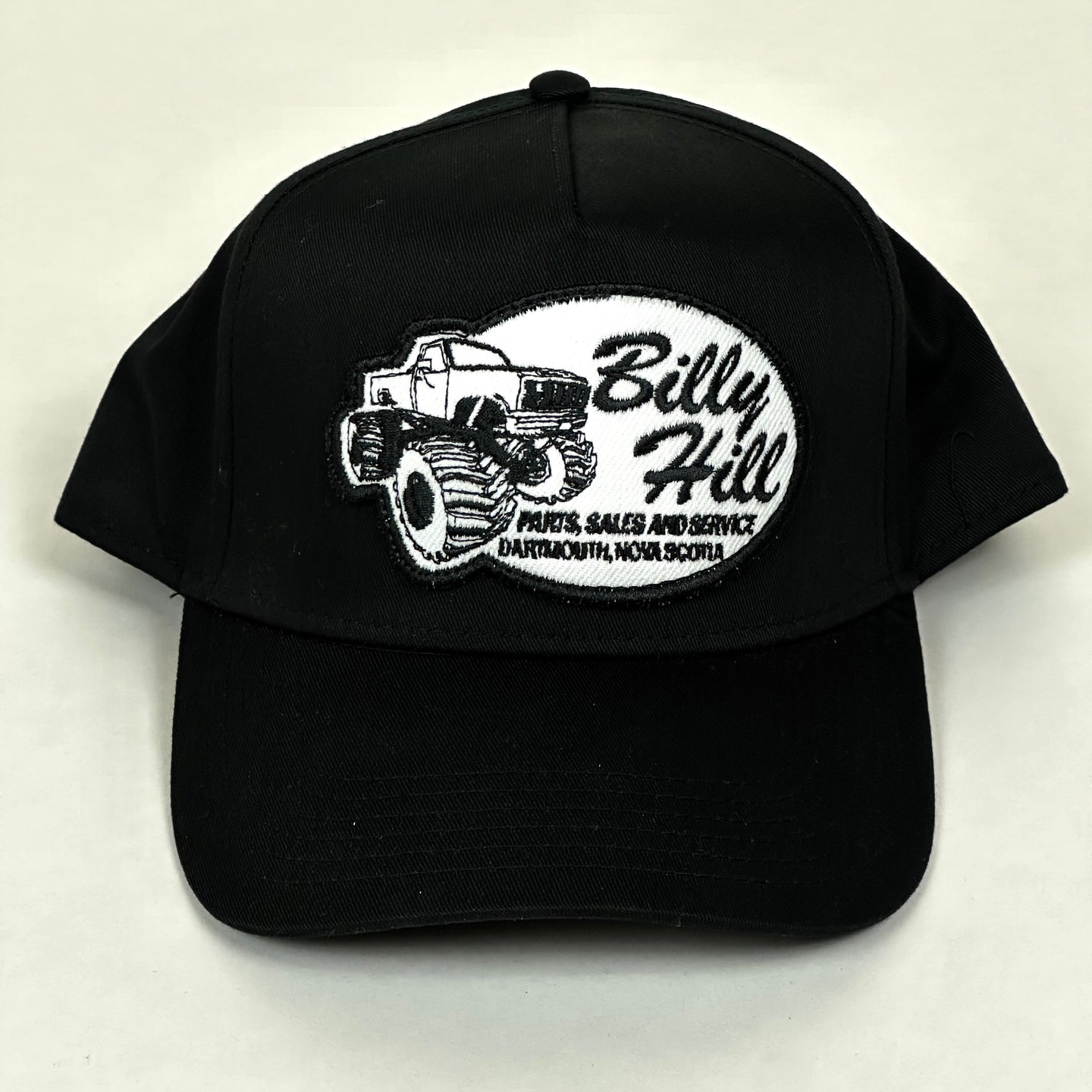 2022 billy hill patch trucker hat black