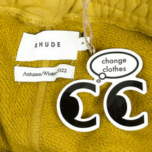 Load image into Gallery viewer, 2022 rhude terry sweatpant mustard
