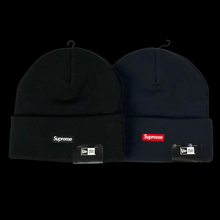 Load image into Gallery viewer, 2025 supreme new era tribal s logo beanie
