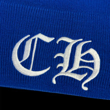 Load image into Gallery viewer, 2026 chrome hearts ch royal blue watch cap beanie
