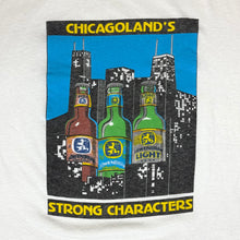 Load image into Gallery viewer, 1980s chicagoland strong characters tee
