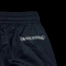 Load image into Gallery viewer, chrome hearts black mesh shorts
