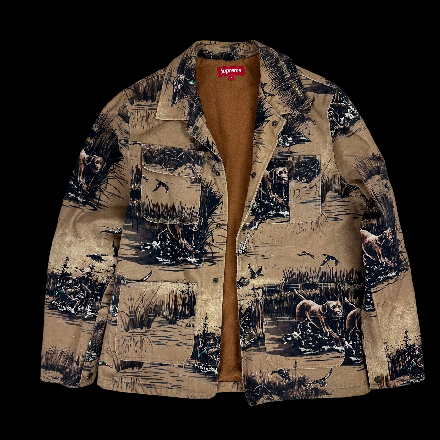 2012 supreme dogs and ducks chore coat