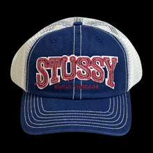 Load image into Gallery viewer, 2026 stussy burly threads trucker hat
