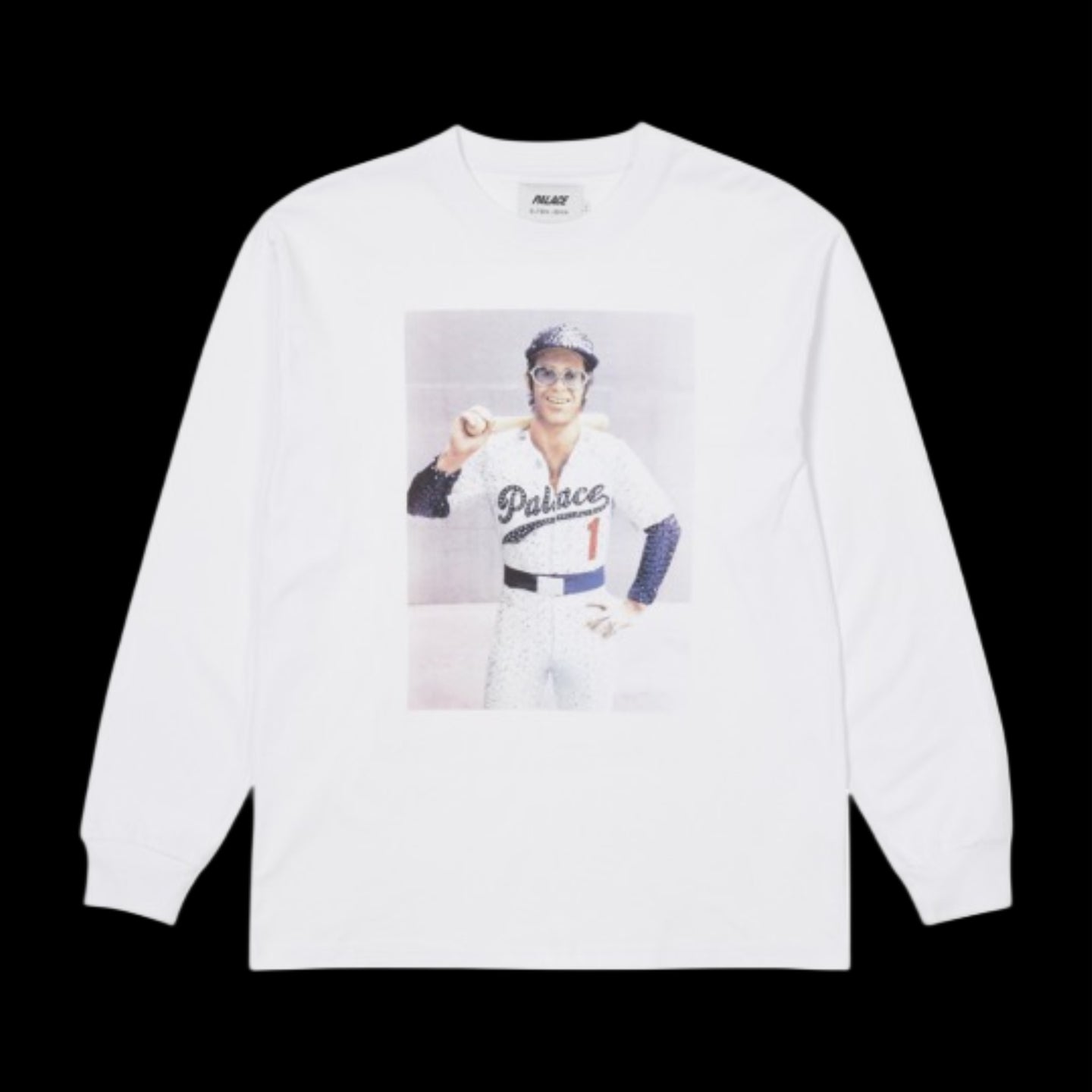 2022 palace elton john baller l/s white
