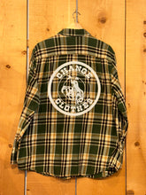 Load image into Gallery viewer, cc 1:1 vintage old town badge logo flannel
