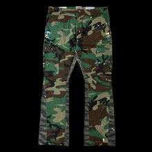 Load image into Gallery viewer, gallery dept la camo flare pants woodland
