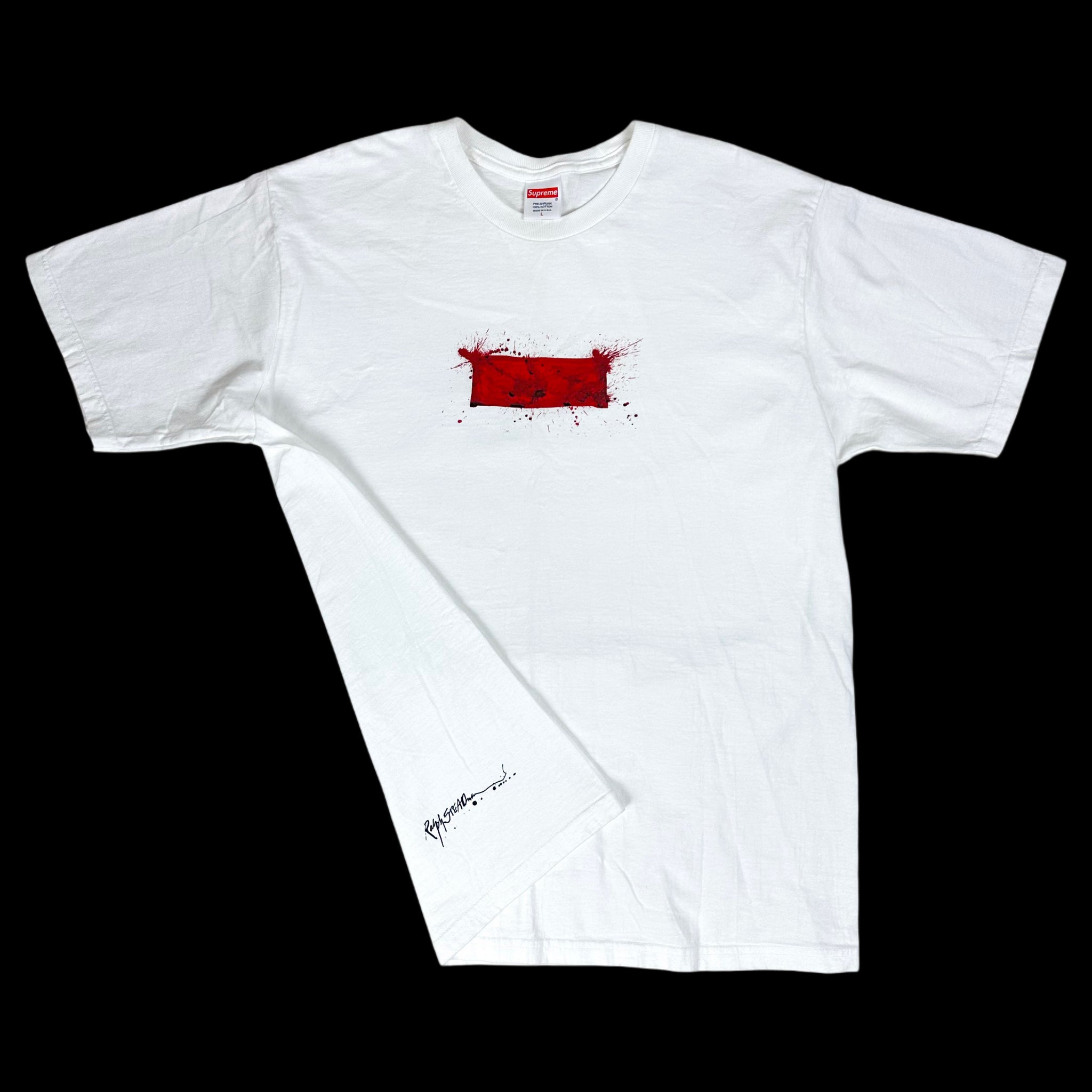 2022 supreme // ralph steadman box logo tee – change clothes