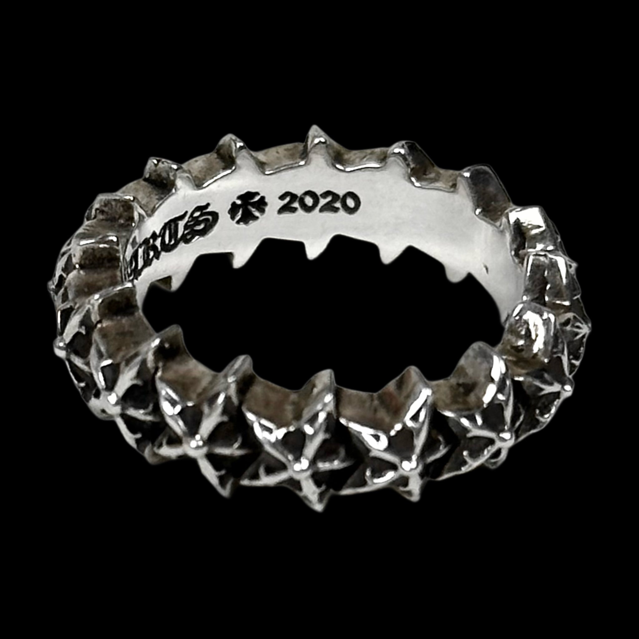 chrome hearts star band ring – change clothes