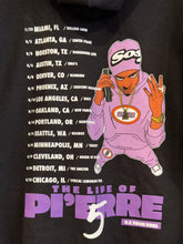 Load image into Gallery viewer, the life of pierre 5 tour hoodie i heart PB

