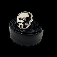 Load image into Gallery viewer, warren lotas skull buckle leather belt
