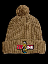 Load image into Gallery viewer, 2012 supreme mechanics beanie brown
