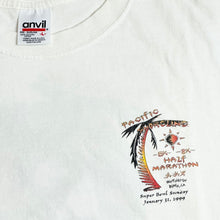 Load image into Gallery viewer, 1999 pacific shoreline huntington beach marathon tee
