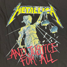 Load image into Gallery viewer, 2007 metallica and justice for all tee
