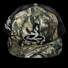 Load image into Gallery viewer, 2025 supreme pinup trucker hat realtree

