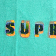 Load image into Gallery viewer, 2023 supreme stencil tee aqua
