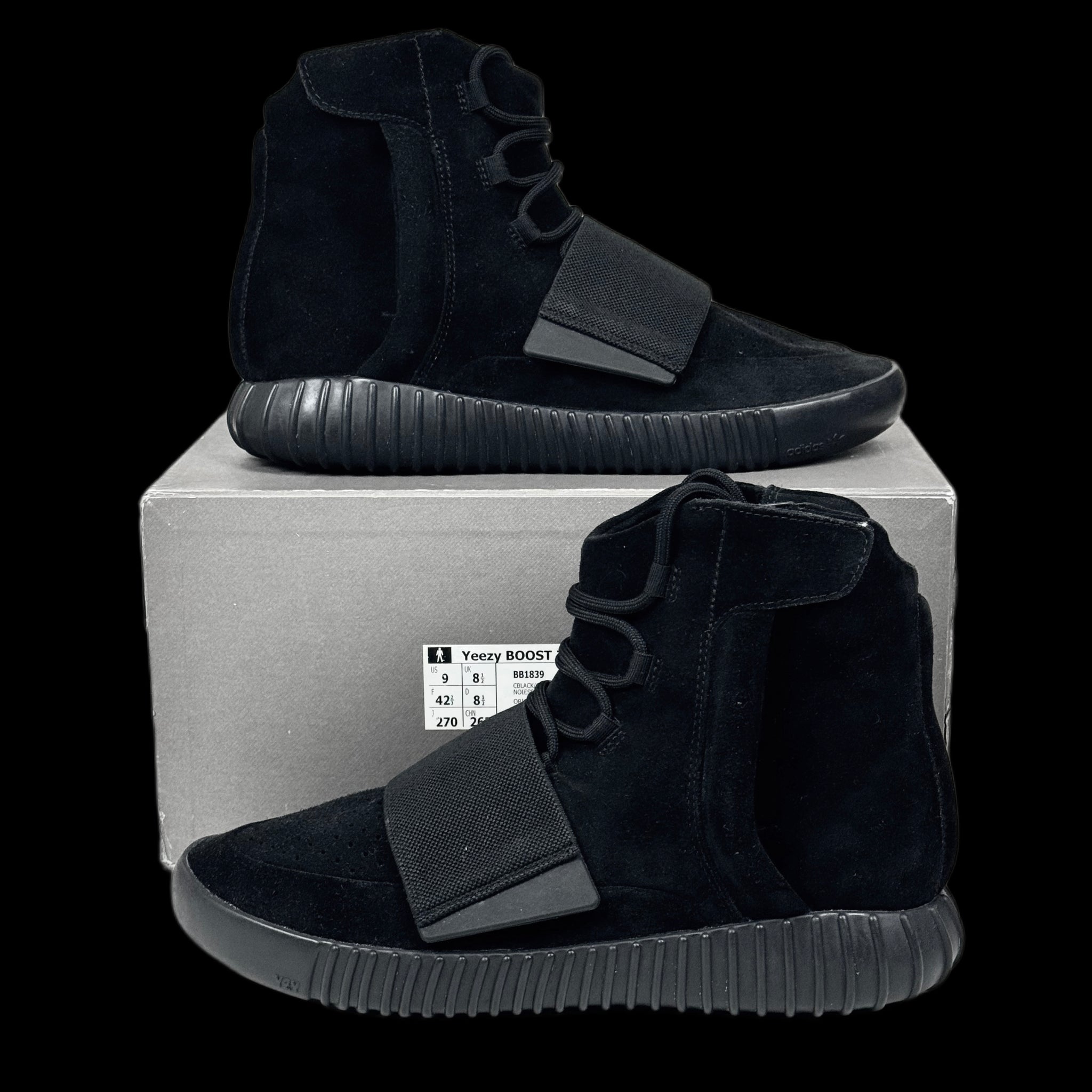 adidas gazelle silver green womens Adidas Yeezy Boost 750 Triple Black – Justin Reed main image 1