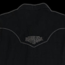 Load image into Gallery viewer, vintage harley davidson western silk shirt
