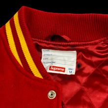Load image into Gallery viewer, 2019 supreme team honors varsity jacket red
