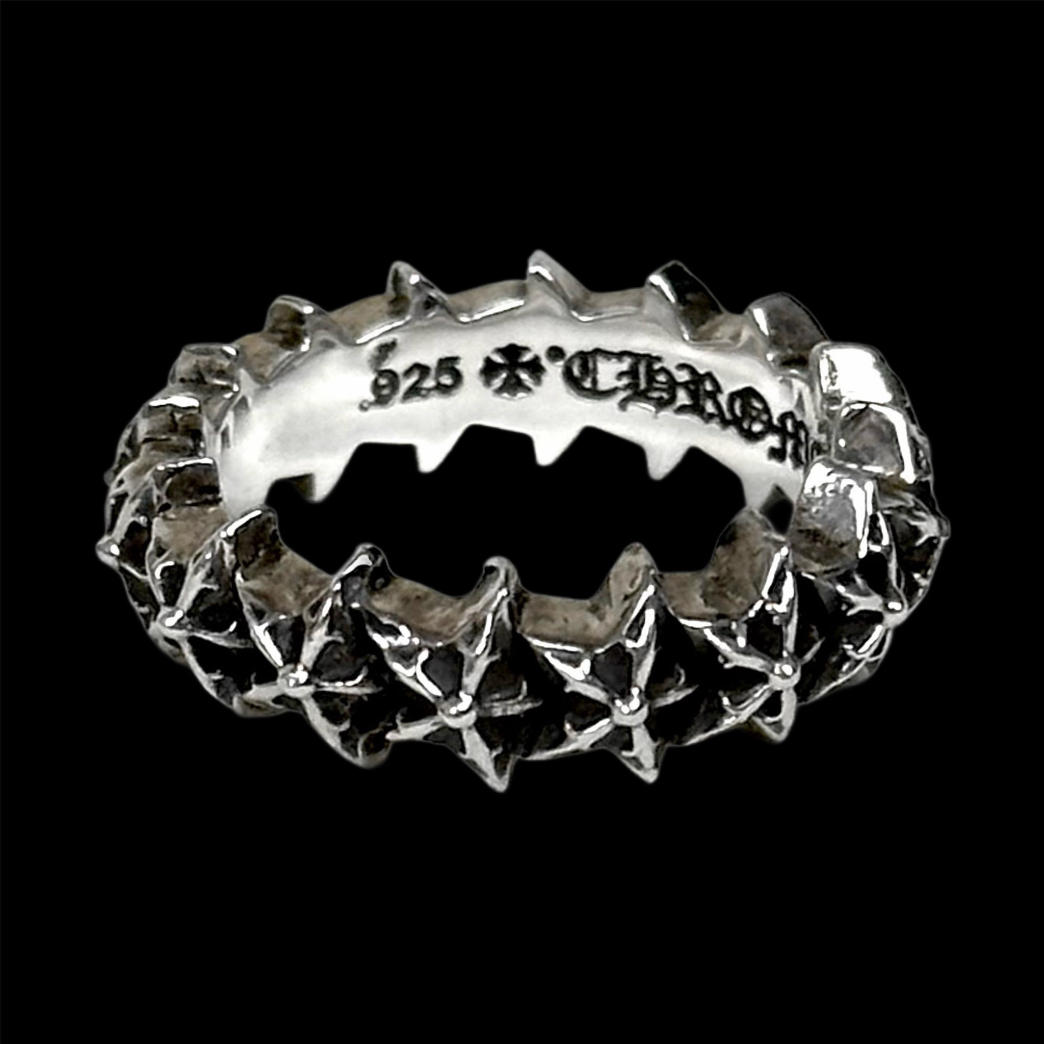 な*か様 Chrome Hearts／STAR BAND RING／9～10号／ chrome hearts star band ring – change clothes